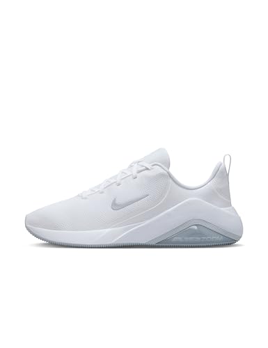 Nike Women's Bella 7 Sneaker, White/Pure Platinum/White, 8