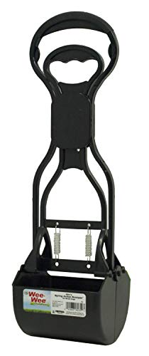 Four Paws Allen's Spring Action Dog Scooper For Hard Surfaces 3.75' x 4.5' x 15.5'