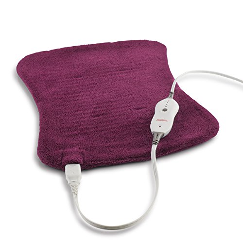 Sunbeam Xpressheat Hourglass-Shaped Heating Pad