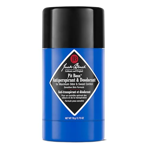 Jack Black Pit Boss Original Antiperspirant & Deodorant Men - 2.75 oz - Citrus, Mint & Oakmoss - Mens Deodorant for Sensitive Skin
