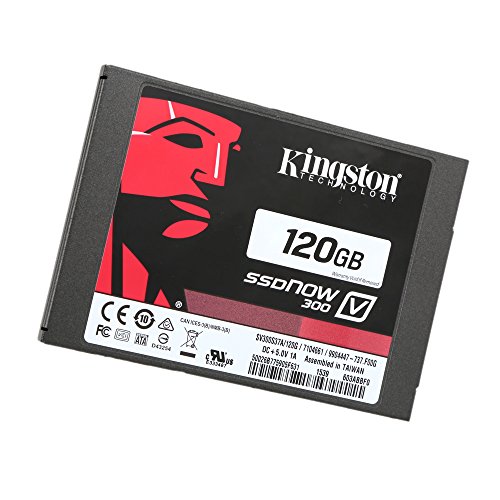 Kingston Digital 120GB SSDNow V300 SATA 3 2.5 (7mm height) Solid State Drive (SV300S37A/120G)