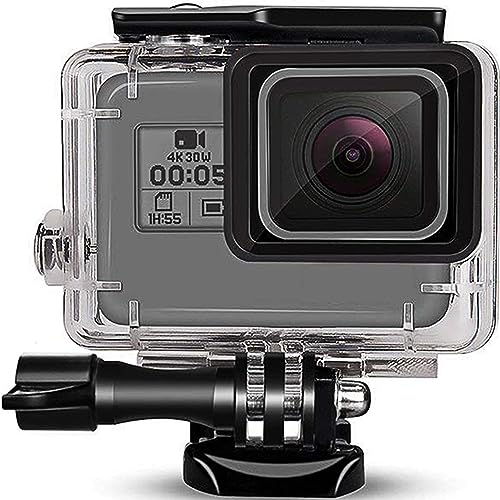 FitStill 148FT/45M Waterproof Housing for Go Pro Hero 2018/7/6/5 Black,Protective Underwater Dive Case Shell with Bracket for Go Pro Hero7 Hero6 Hero5 Black Action Camera Accessories