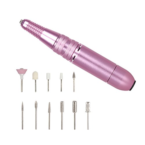 KEDSUM Professional Electric Nail Drill Kit Nail File for Acrylics, Gels, Natural Nails, Quality Manicure & Pedicure Kit of Hands & Feet At Home,100-240 V