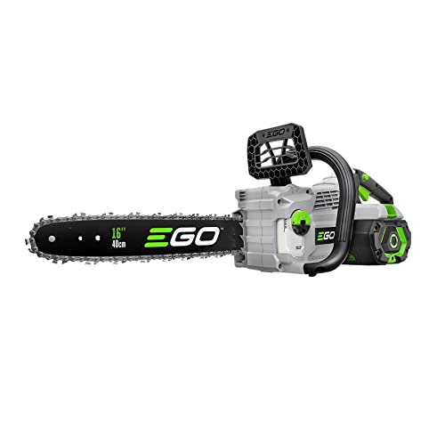 EGO POWER+ Chain Saw, 16” Battery Powered Chainsaw, Electric Cordless, Includes 56V 4.0Ah Battery and Charger – CS1613