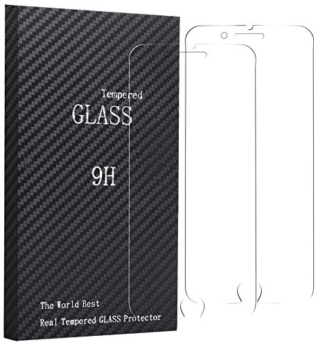 Fedirect 2-Packs iPhone 7 Plus/iPhone 8 Plus Screen Protector, Tempered Glass Screen Protector High Definition Clear Screen Protector