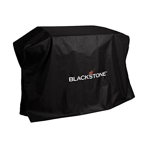 Blackstone 5482 Griddle Cover Fits 36 inches Cooking Station with Hood Water Resistant, Weather Resistant, Heavy Duty 600D Polyester Flat Top Gas Grill Cover with Cinch Straps, Black 36'