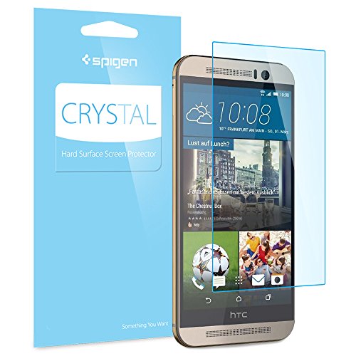 Spigen Crystal Clear HTC One M9 Screen Protector with Crystal Film for HTC One M9