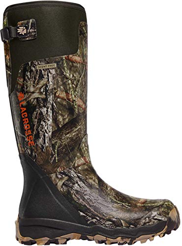 LaCrosse Alphaburly Pro 18' Hunting Boots for Men Featuring Waterproof Rubber, Adjustable Gusset, and EVA Footbed, Mossy Oak Break-up Country - 11