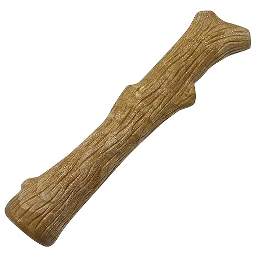 Petstages Dogwood Durable Dog Chew Toy, Medium - Long Lasting Chew Stick Made with Real Wood - USA Made, M