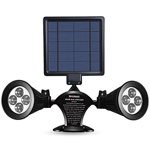 Solar Lights Outdoor, Waterproof Spotlight Motion Sensor Light Wall Lamps for Patio Deck Yard Garden Garage Driveway Outside Wall