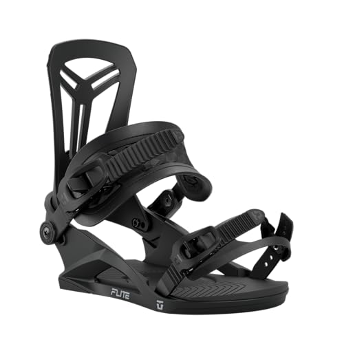 Union Flite Men's Snowboard Bindings, Black, Large