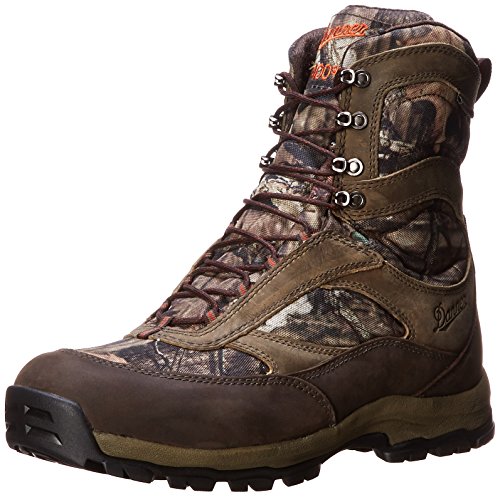 Danner Men's High Ground 8 Mossy Oak 400G Hiking Boot,Brown/Green,11 EE US