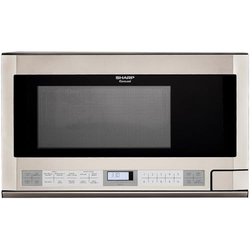 Sharp 1.5 Cu. Ft. 1100W Over-the-Counter Microwave in Stainless Steel