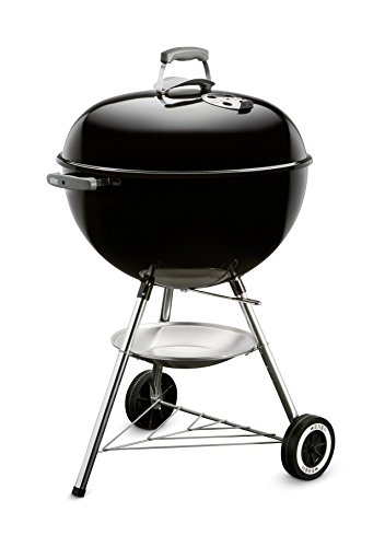 Weber Original Kettle Charcoal Grill for Outdoor Cooking and Barbecue, 22-Inch, Black
