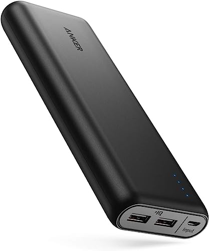 Anker PowerCore 20100 - Ultra High Capacity Power Bank with 4.8A Output, PowerIQ Technology for iPhone, iPad and Samsung Galaxy and More (Black)