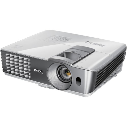 BenQ DLP HD 1080p Projector (W1070) - 3D Home Theater Projector with Lens Shift Technology and RGBRGB Color Wheel