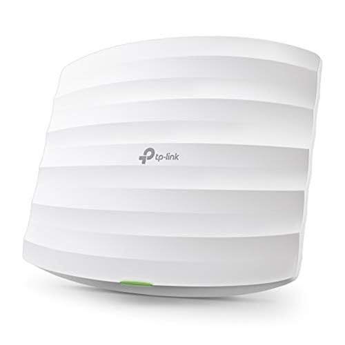 TP-Link EAP225 Omada AC1350 Gigabit Wireless Access Point Business WiFi Solution w/Mesh Support, Seamless Roaming & MU-MIMO PoE Powered SDN Integrated Cloud Access & Omada App White
