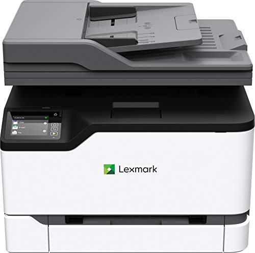 Lexmark MC3224adwe Color Multifunction Laser Printer with Print, Copy, Fax, Scan and Wireless Capabilities, Two-Sided Printing with Full-Spectrum Security and Prints Up to 24 ppm (40N9050)