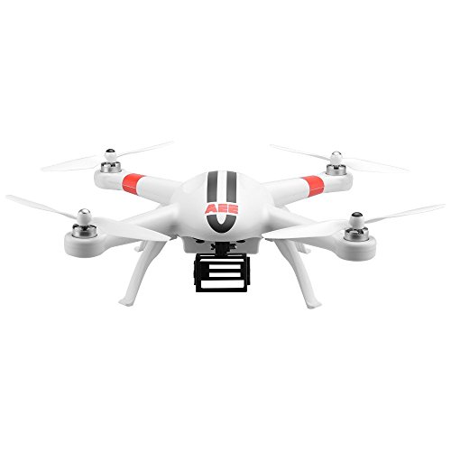 AEE Technology AP9 GPS Drone Quadcopter Aircraft System for AEE S-Series and GoPro Action Cameras (White)