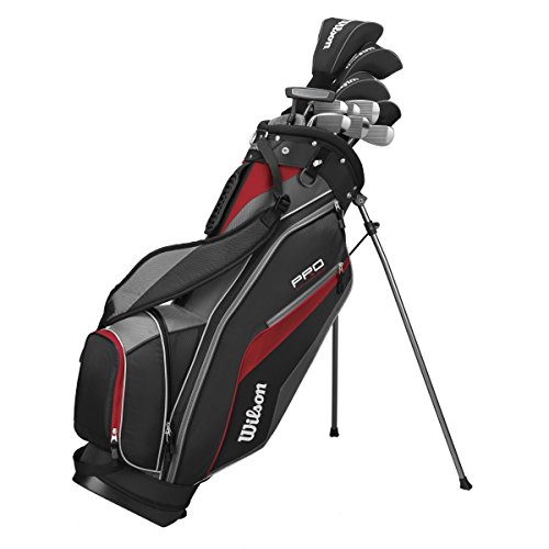 Wilson Men's Pro Fit Complete Package Golf Set, Right Hand, Standard