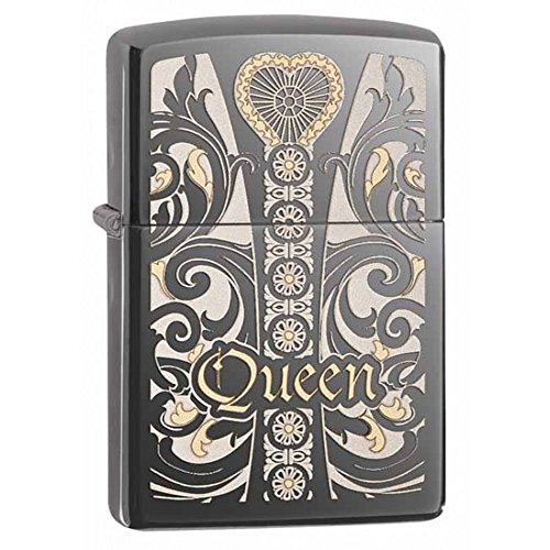 Zippo Queen Black Ice Pocket Lighter