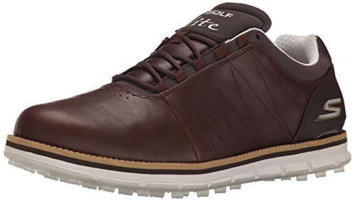 Skechers Performance Men's Go Golf Tour Elite Golf Shoe,Brown,11 2E US