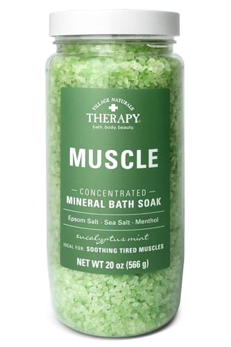 Village Naturals Therapy Aches & Pains Mineral Bath Soak 20 oz