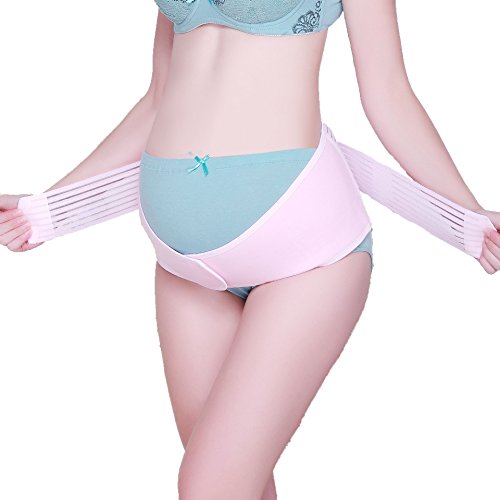 Mamu's Best® Maternity Belt Adjustable Maternity Support Belt Pink 2-in-1 Postpartum & Pregnancy Belt