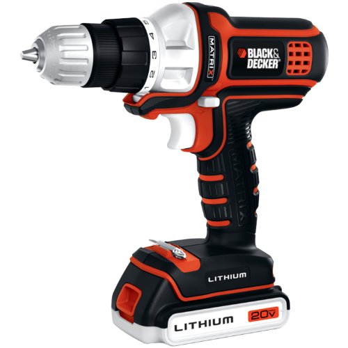 Black & Decker BDCDMT120 20-volt Matrix Drill
