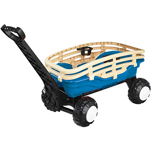 American Plastic Toys Deluxe Runabout Stake Wagon