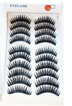 10 Pair Thick Fake False Makeup Eyelashes Eye Lash​