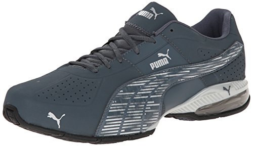 PUMA Men's Cell Surin Glitch Cross-Training Shoe, Turbulence/Silver, 10 M US