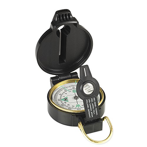 Ndur Lensatic Compass w/Whistle