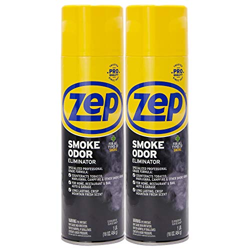 Zep Commercial Smoke Odor Eliminator 16 Ounce - 2-Pack