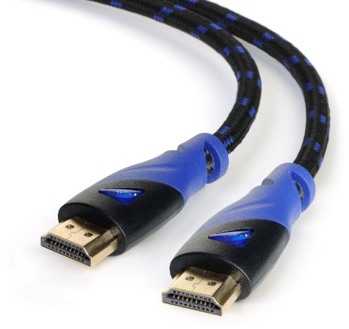 Gold-Plated Advanced High Speed HDMI Cable with Ethernet (12 feet)