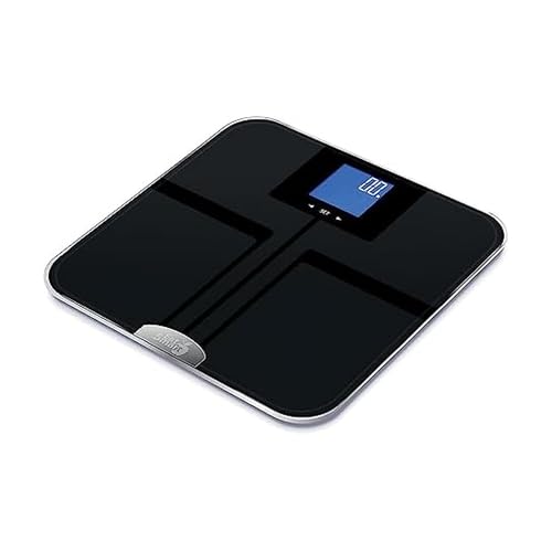 Eat Smart Digital Body Fat Scale with Auto Recognition Technology, Black