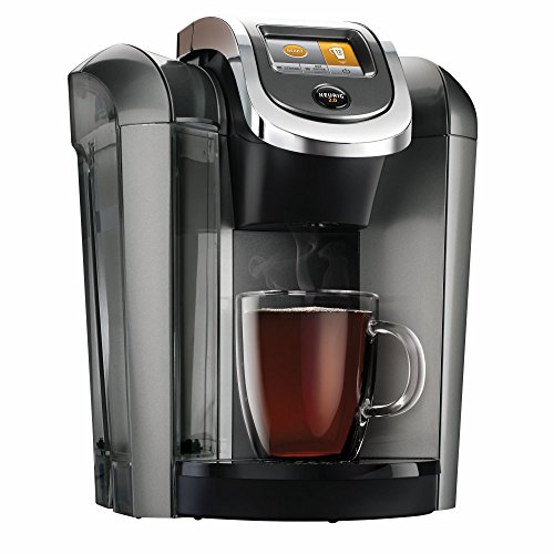 Keurig K575 Coffee Maker, Single Serve K-Cup Pod Coffee Brewer, Programmable Brewer, 80 ounces, Platinum
