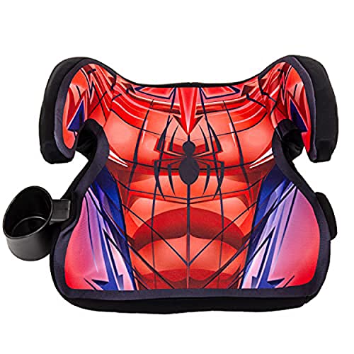 KidsEmbrace Marvel Avengers Backless Booster Car Seat with Seatbelt Positioning Clip