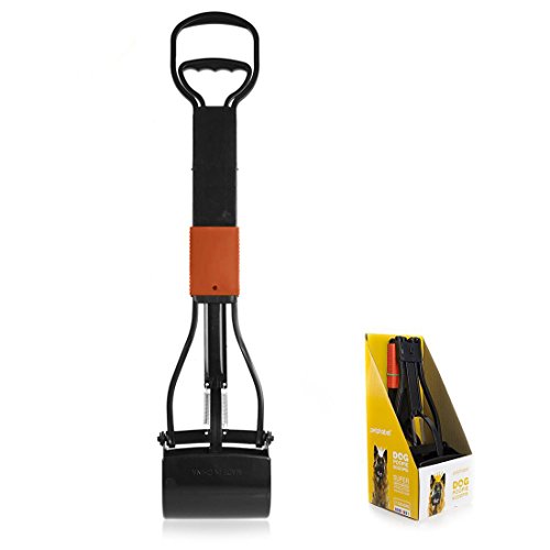 Doggy Poop Scoop, Foldable Pooper Scooper Dog Poop Scooper, Large Orange