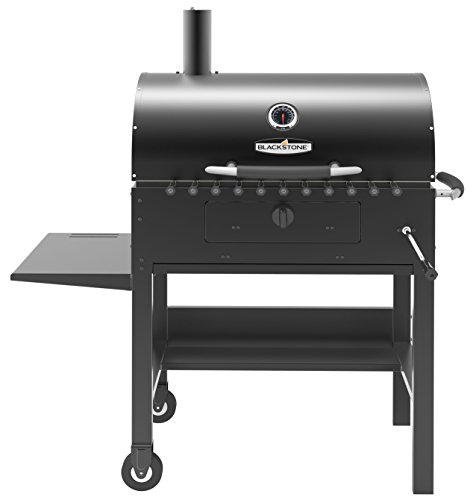 Blackstone 3-in-1 Kabob Charcoal Grill - Barbecue - Smoker - With Automatic Rotisserie - 11 custom heavy-duty skewers included