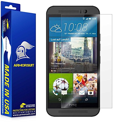 ArmorSuit MilitaryShield Screen Protector for HTC One M9 - [Max Coverage] Anti-Bubble HD Clear Film