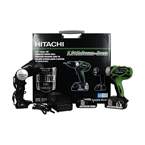 Hitachi DS18DSAL 18-Volt Lithium Ion Compact Pro Driver Drill with Flashlight