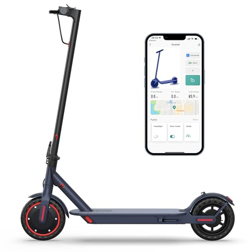 Electric Scooter for Adults, 8.5/10/14' Tires, 19/22Mph, 350W/500W Motor, 21-28 Miles Range, Folding E-Scooter with Dual Suspension,APP(V1/SPRO/MAX/PRO/X1/X1PRO)