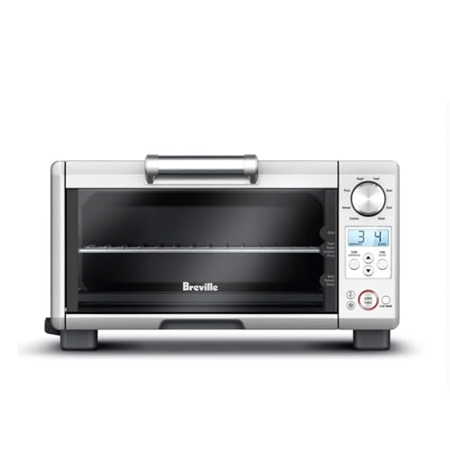 Breville BOV450XL Mini Smart Countertop Oven and Toaster Oven, Small, Brushed Stainless Steel