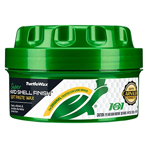 Turtle Wax T-223 Super Hard Shell Paste Wax - 9.5 Fl Oz.