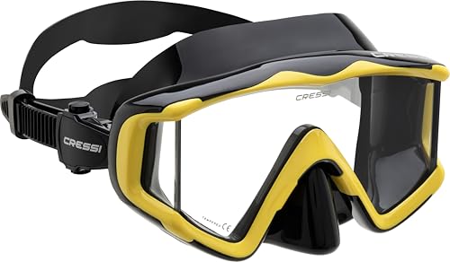 Cressi Pano 3, Black/Yellow