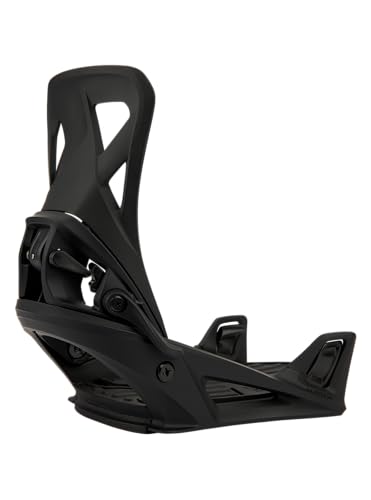 Burton Men's Step On Re:Flex Snowboard Bindings, Black, M