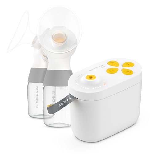 New 2nd Gen Medela Pump in Style Pro Breast Pump, Clinically Proven Hospital-Efficiency, Compact Portable Double Electric Pump with Bottles and PersonalFit Plus Breast Shields