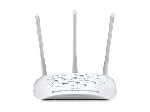 TP-Link N450 Wireless Access Point | Desktop WiFi Bridge | Supports AP/Multi-SSID/Client/Range Extender Mode | 3 * 5dBi Detachable Antennas | Passive PoE Powered (TL-WA901ND)