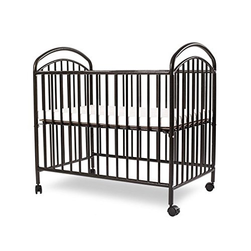 LA Baby Mini/Portable Crib, Black